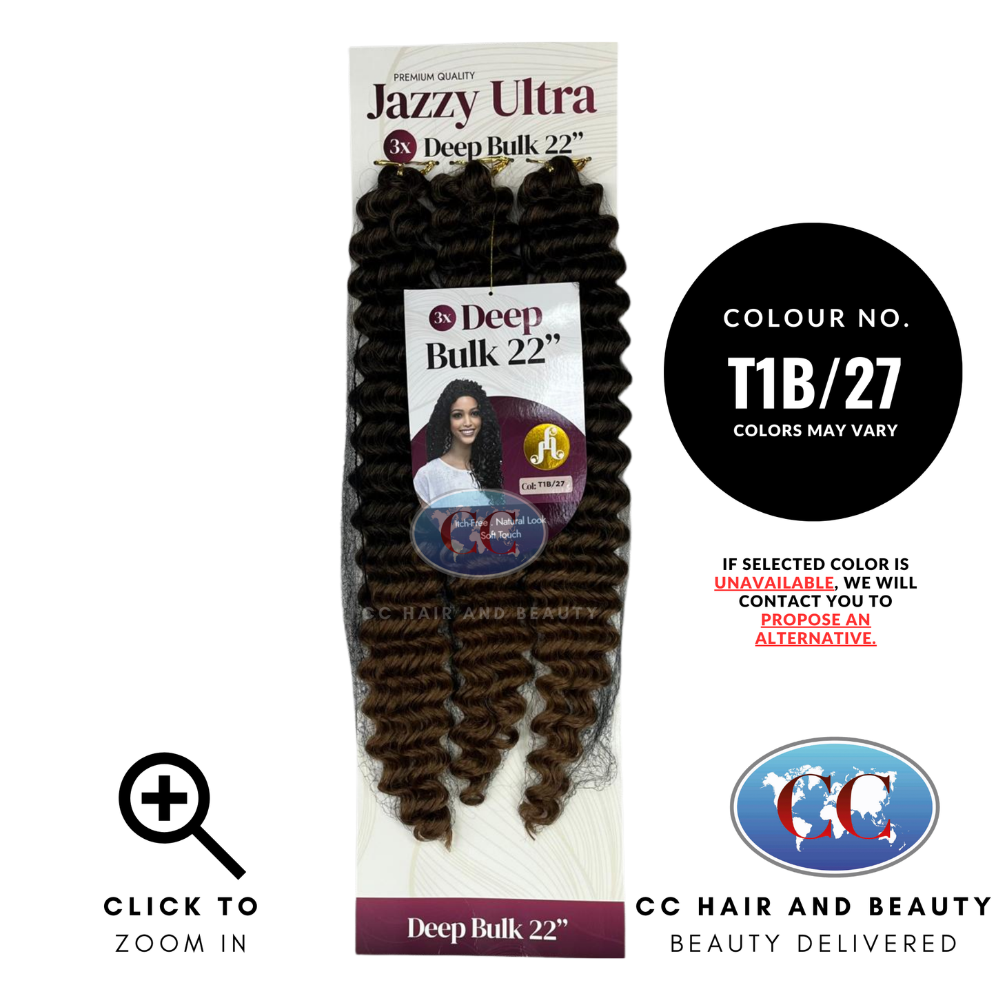 Jazzy Ultra 3x Deep Bulk 22"-Colour T1B/27