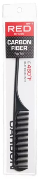 Red By Kiss: Pro Carbon - Rat Tail Comb HM14