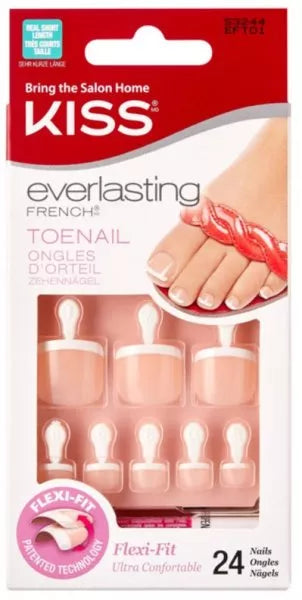 Kiss Everlasting French Toe Nail Kit EFT01