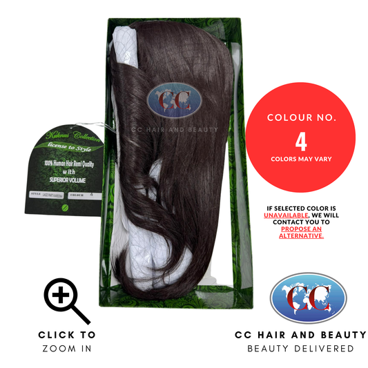 KAREENA LACE PART  100% Human Hair Remi Quality -Kuknus-Colour 4