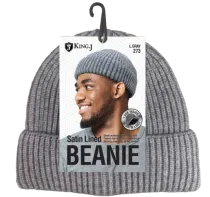 King.J Satin Lined Beanie Men & Women