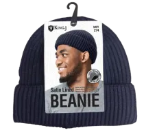 King.J Satin Lined Beanie Men & Women