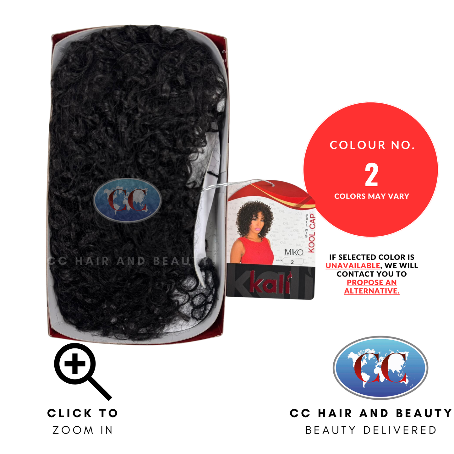 Kali Collection Kool Cap Syn Full Wig - Miko-colour 2