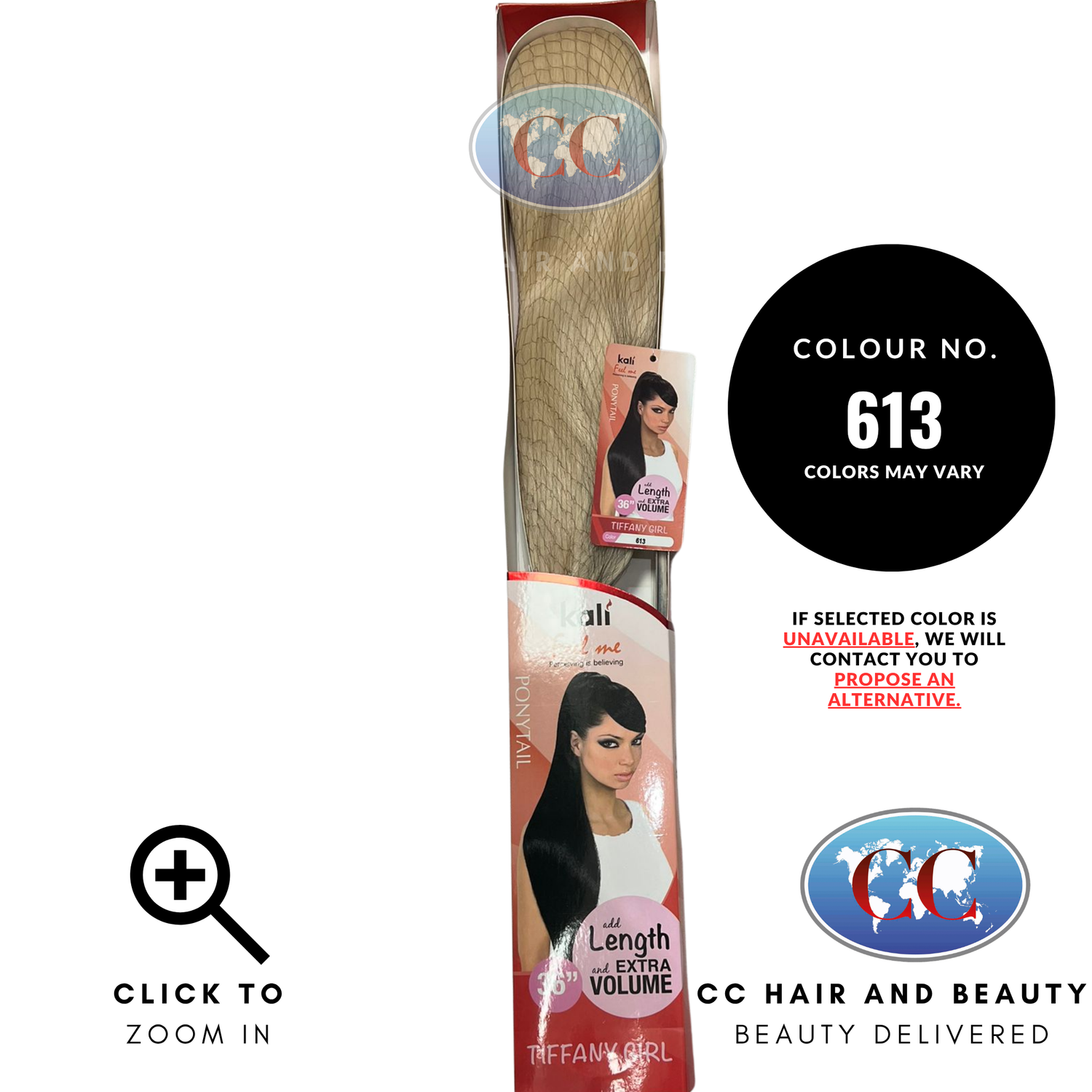 Kali Feel Me Ponytail Tiffany Girl Add Length Extra Volume 36''-613