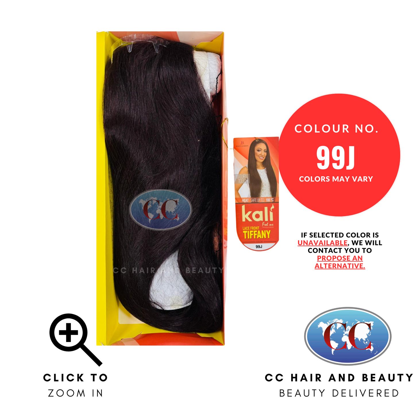 Kali Synthetic Hair Feel Me Lace Wig - Tiffany-Colour 99J