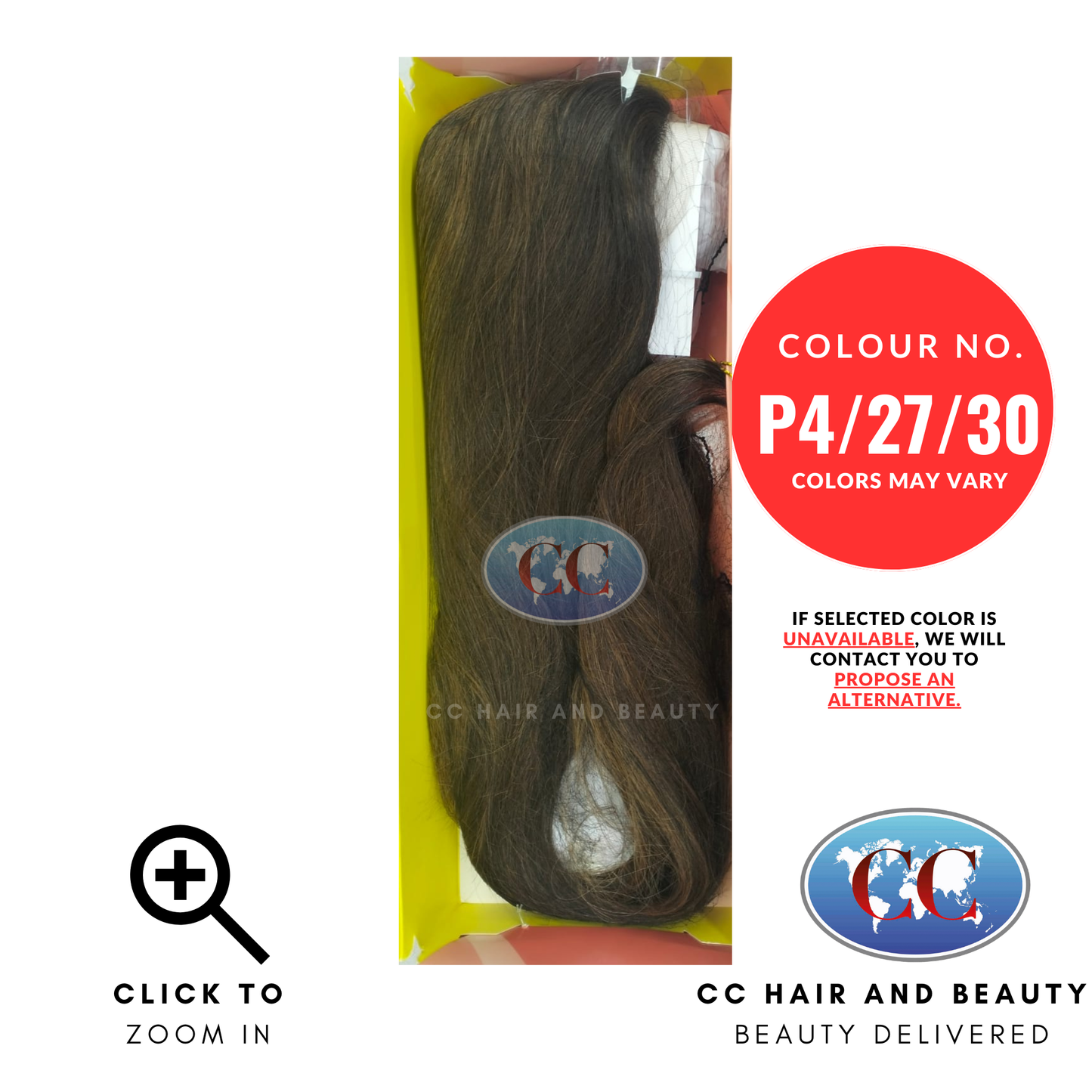 Kali Synthetic Hair Feel Me Lace Wig - Tiffany-Colour P4/27/30