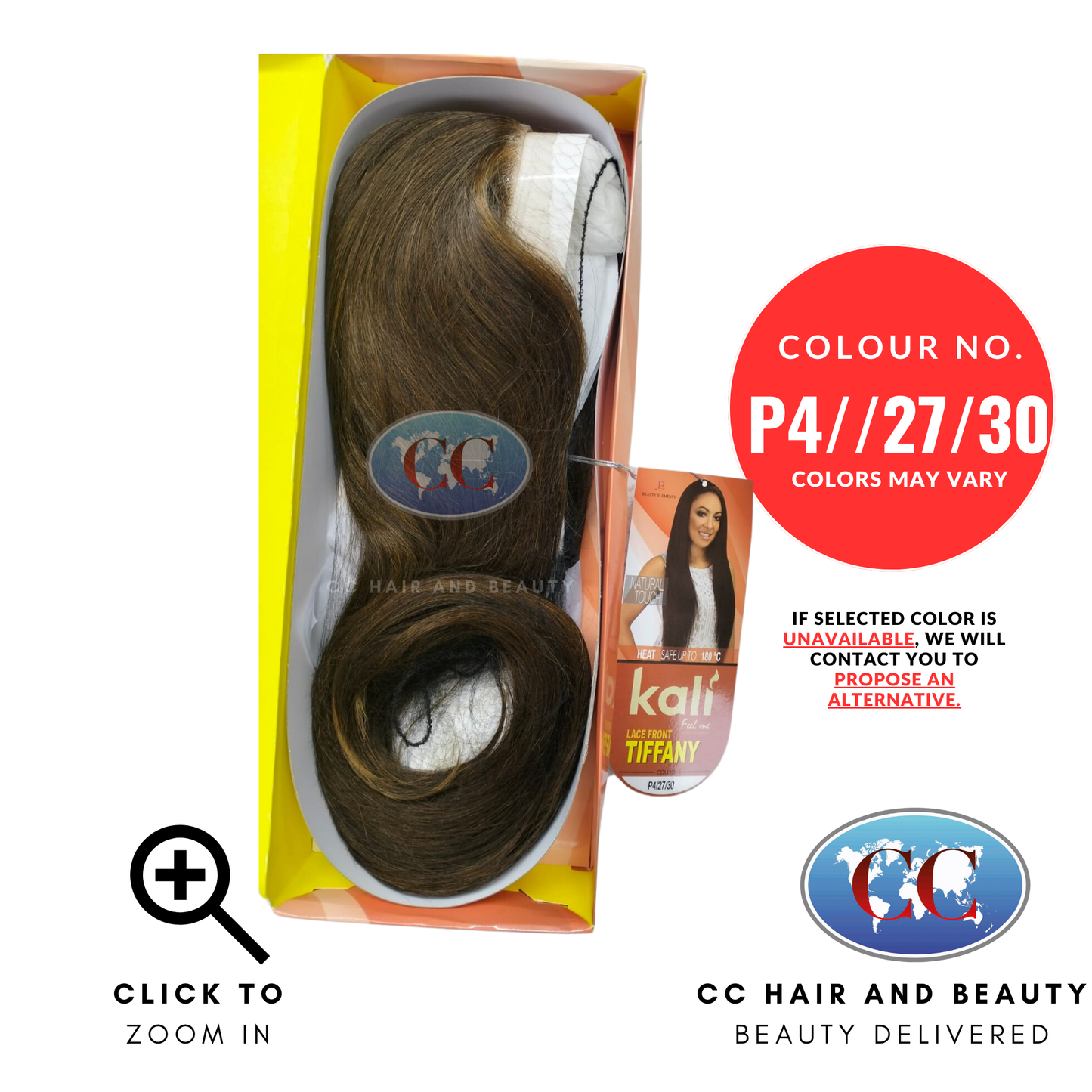 Kali Synthetic Hair Feel Me Lace Wig - Tiffany