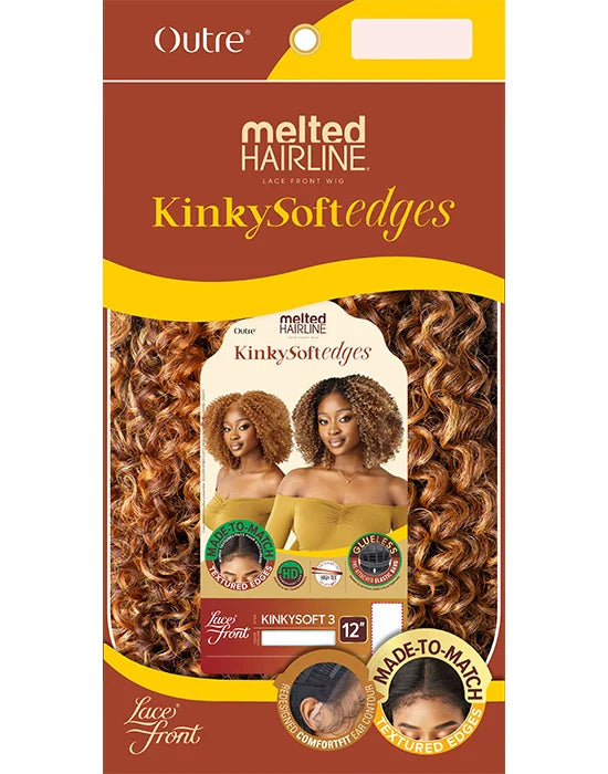 Outre Melted Hairline KinkySoft 3 HD Lace Front Wig 12"