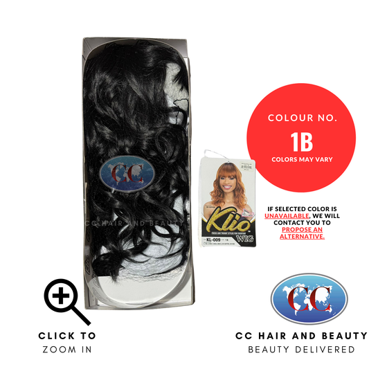 Klio Synthetic Hair Premium Wig - Kl-009-Colour 1B