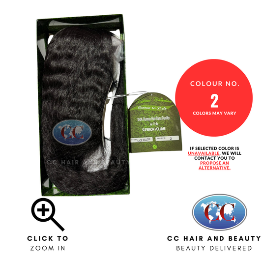Kuknus Collection 100% Human Hair Remy-Lace Willow Wig-Colour 2
