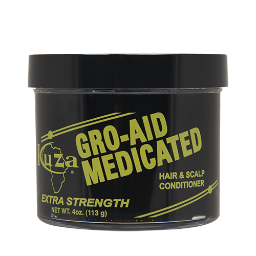 Kuza Gro-Aid Medicated Hair & Scalp Conditioner 4oz