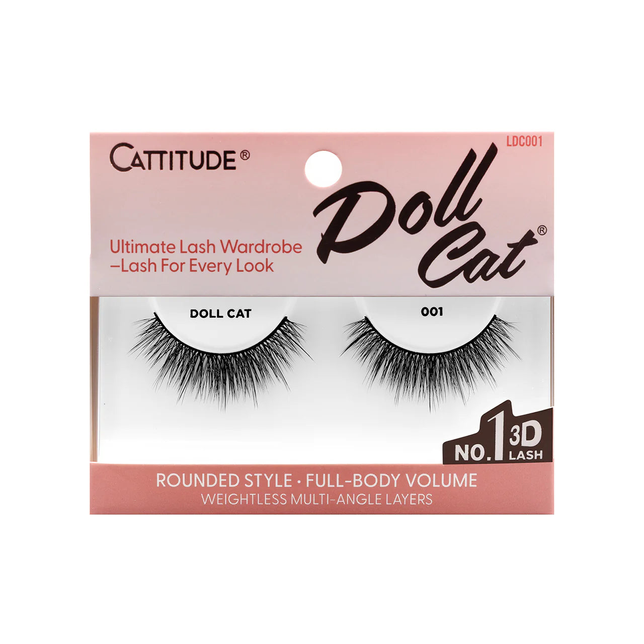 Ebin New York Cattitude Lashes - Doll Cat