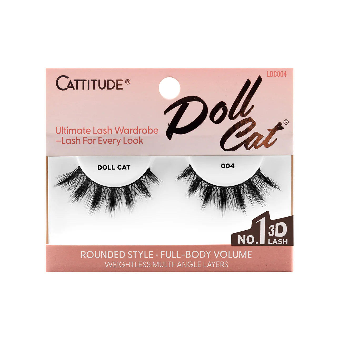Ebin New York Cattitude Lashes - Doll Cat