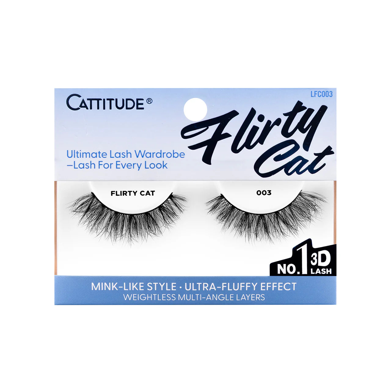 CATTITUDE 3D Lashes - Flirty Cat