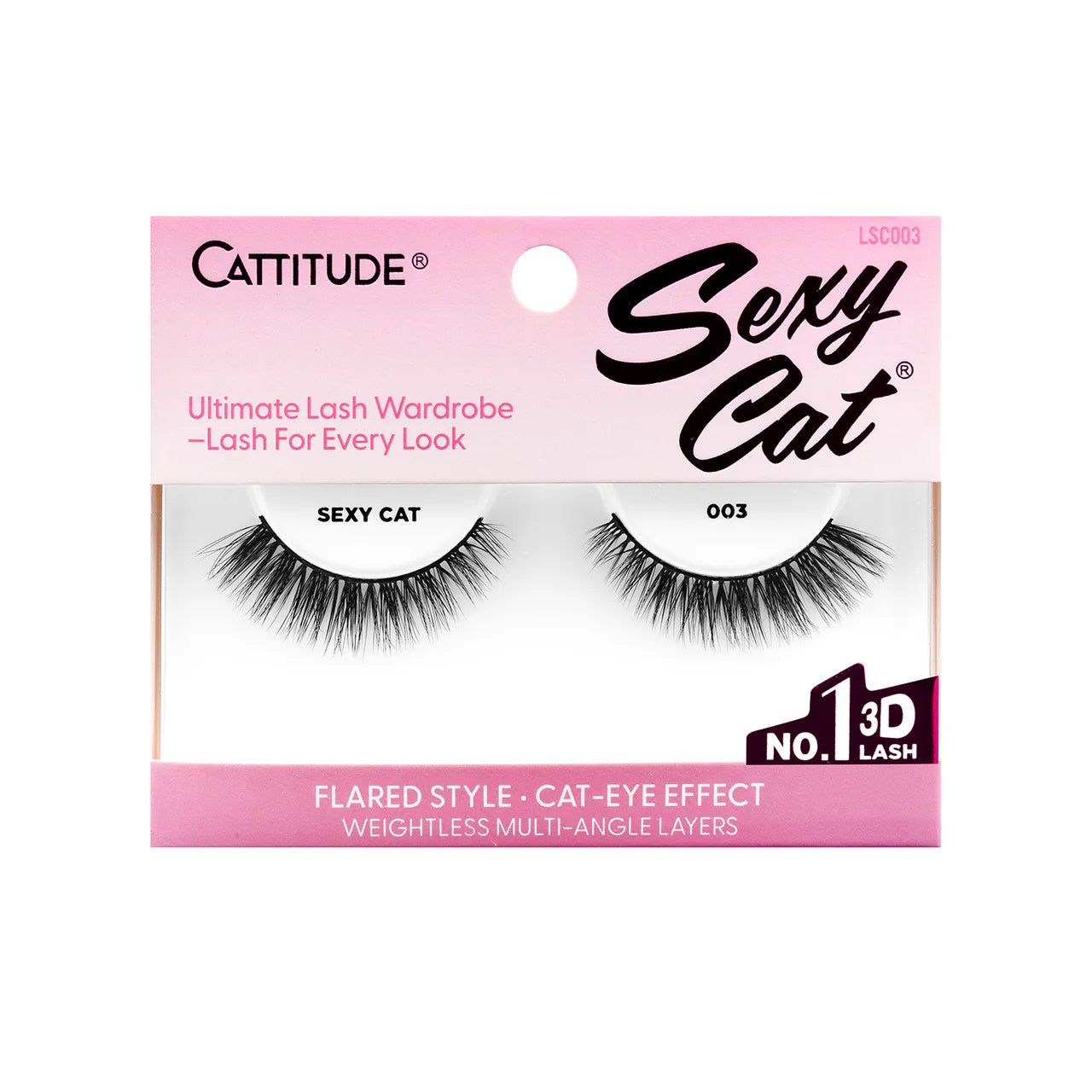 CATTITUDE 3D Lashes - Sexy Cat
