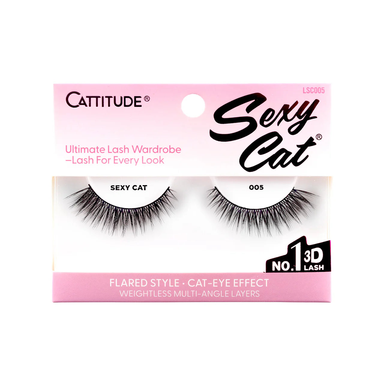 CATTITUDE 3D Lashes - Sexy Cat
