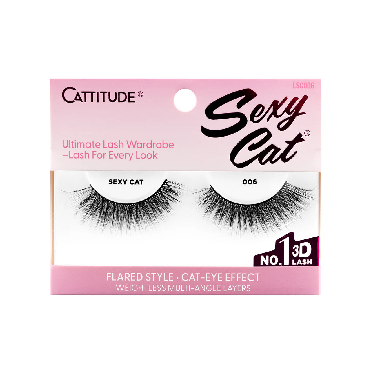 CATTITUDE 3D Lashes - Sexy Cat