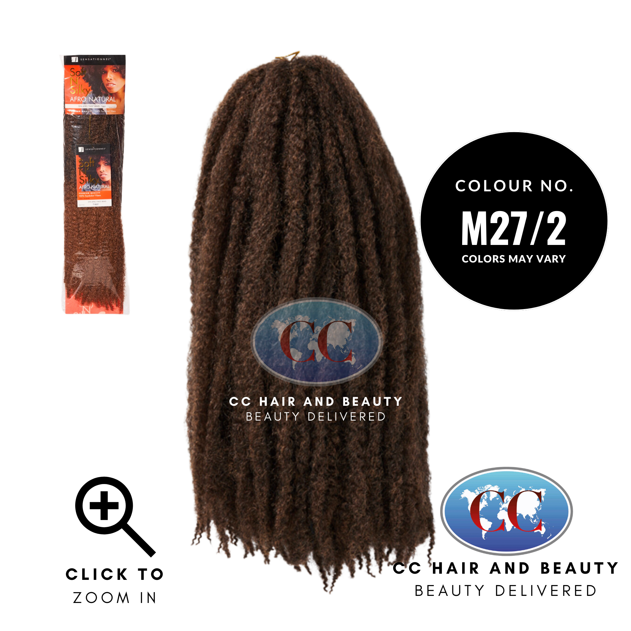 Soft N Silky Afro Natural Twist Braid-Colour M27/2