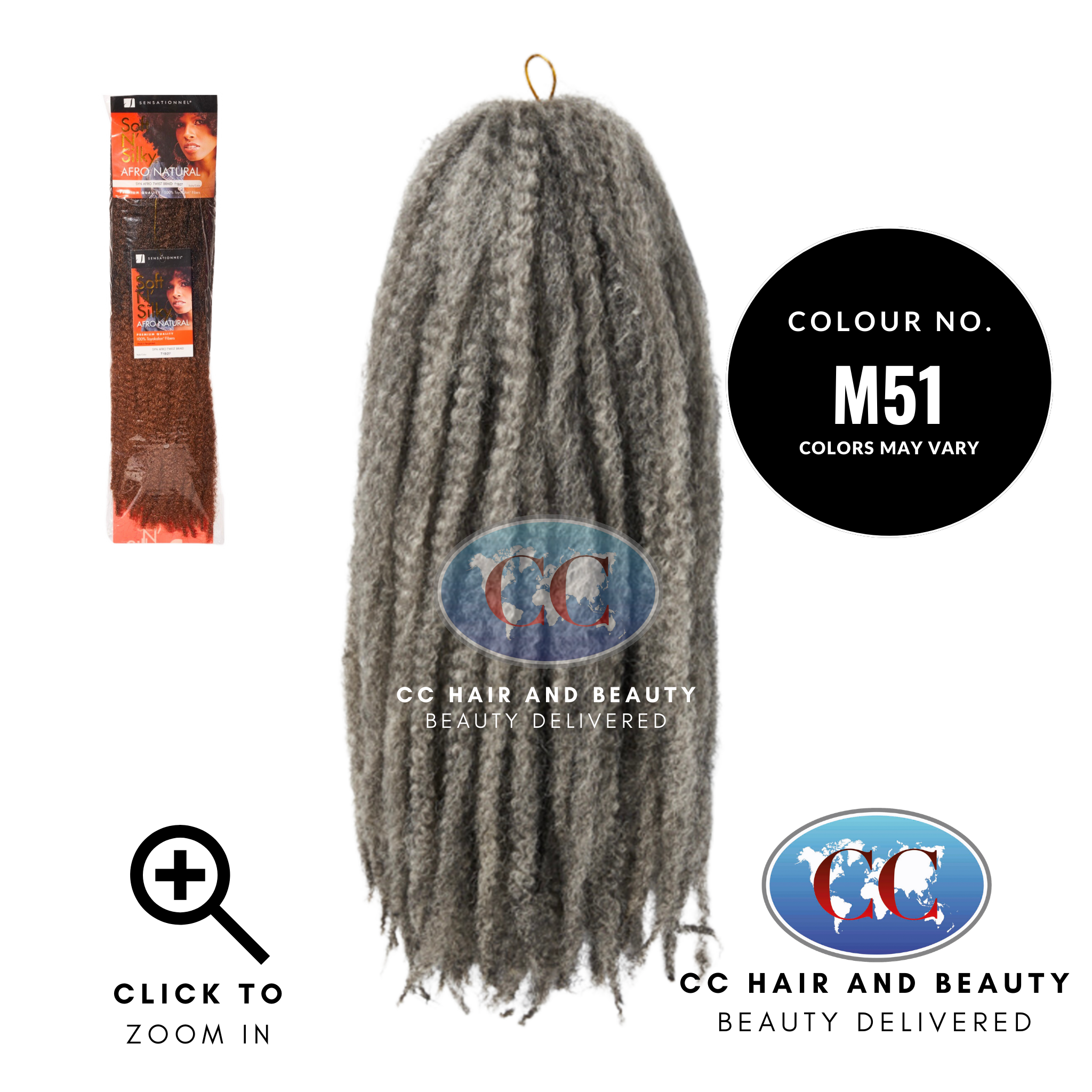 Soft N Silky Afro Natural Twist Braid-Colour M51