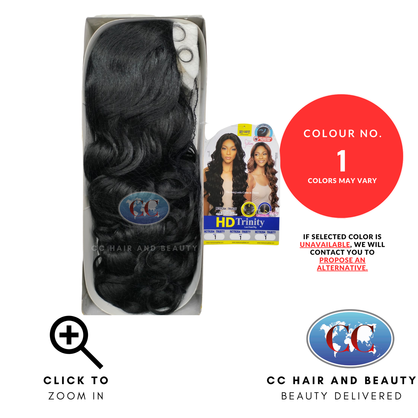 Mane Concept Red Carpet 4" Trinity Synthetic HD Lace Front Wig - RCTR204 TRUSTY