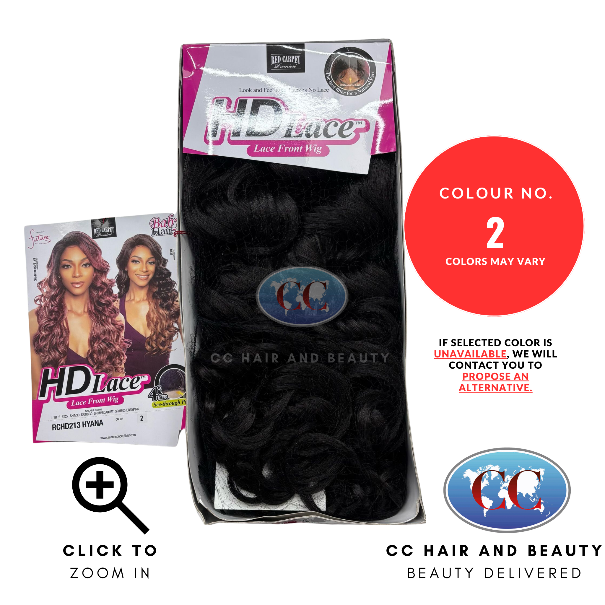 Mane Concept Red Carpet HD 4"Deep Lace Front Wig - RCHD213 Hyana