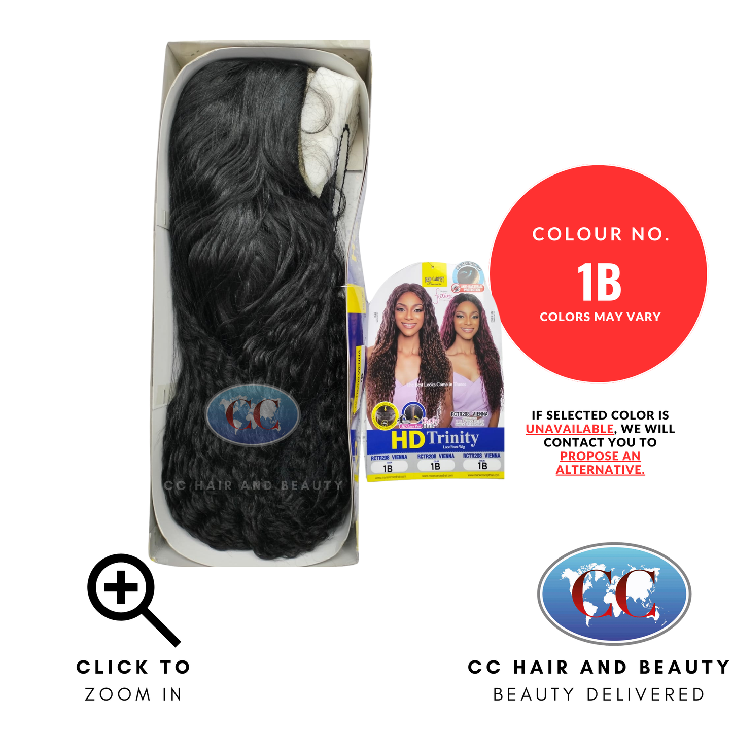 Mane Concept Red Carpet Synthetic HD 4 Inch Deep Lace Front Wig - RCTR208 Vienna