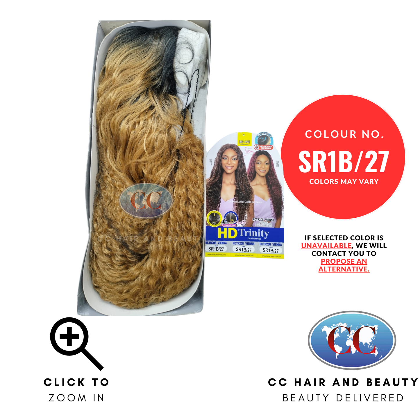 Mane Concept Red Carpet Synthetic HD 4 Inch Deep Lace Front Wig - RCTR208 Vienna