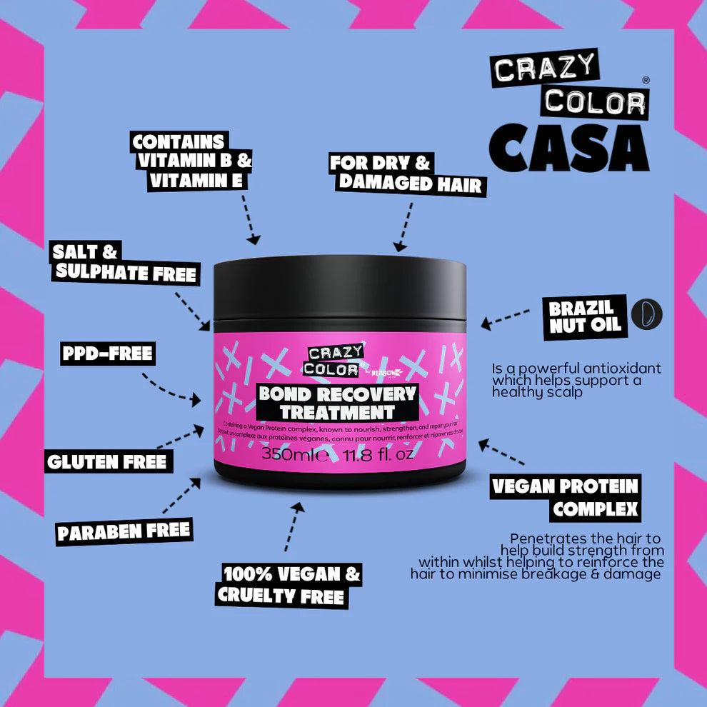 Crazy Color Bond Recovery Treatment 350ml