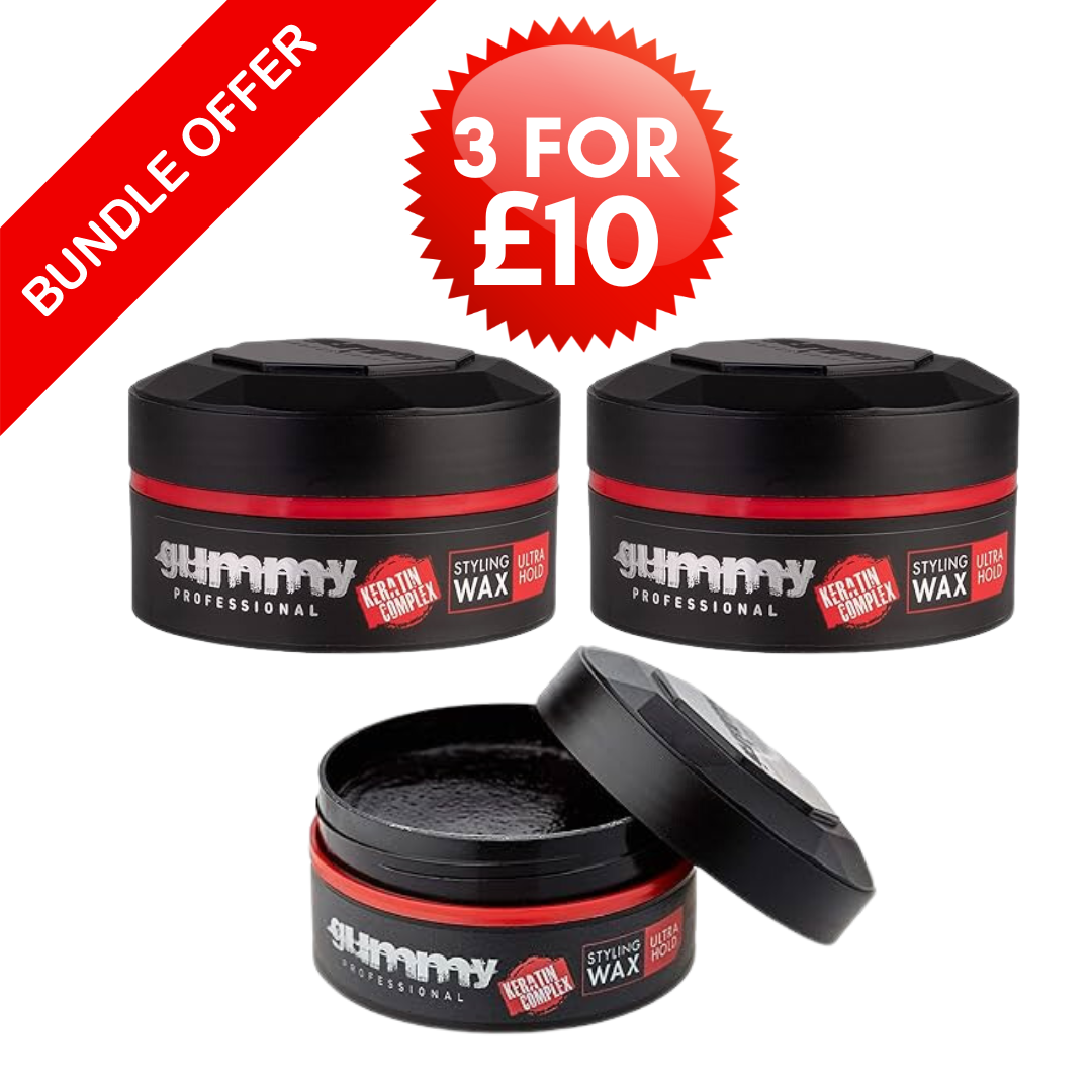 Gummy Ultra Hold Hair Wax - 150ml - 3 for £10