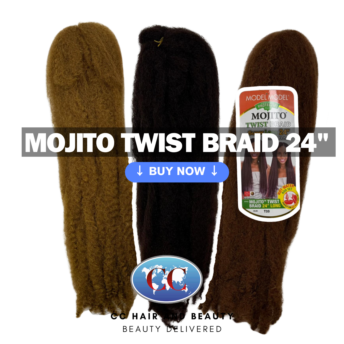 Model Model Mojito Twist Braid Super Long 24"