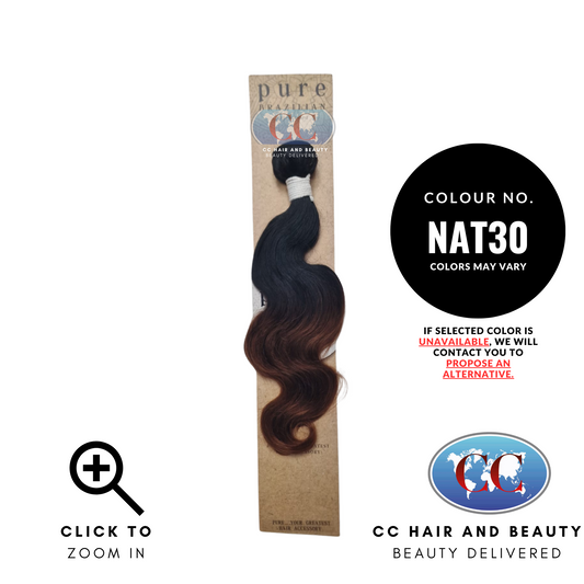 Pure Brazilian Unprocessed Human Hair Extensions - Body Wave