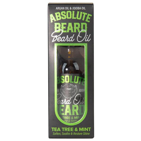 NickaK Tyche Tea Tree & Mint Absolute Beard Oil 60ml bottle with box