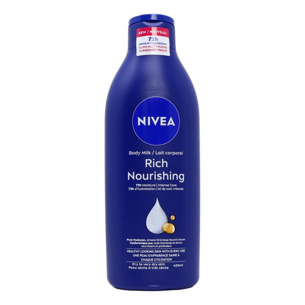 Nivea Body Milk Lotion  Rich Nourishing 400ml