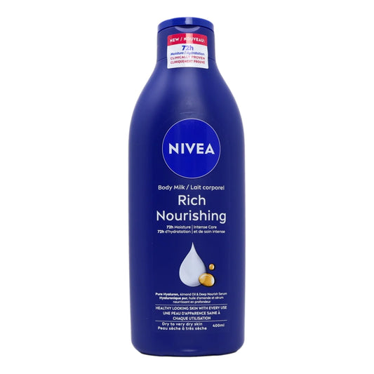 Nivea Body Milk Lotion Rich Nourishing 400ml