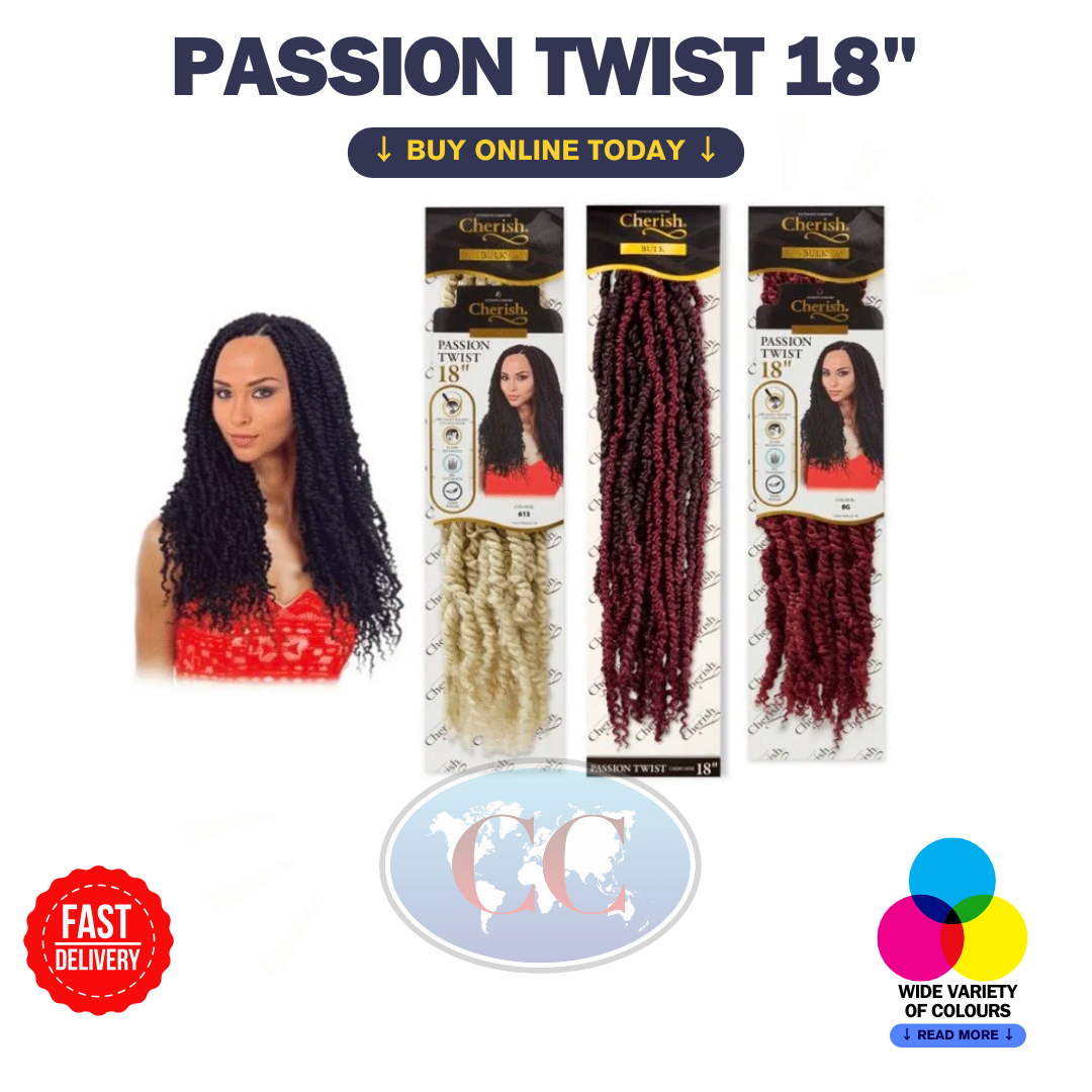 Cherish Synthetic Bulk - Passion Twist 18"