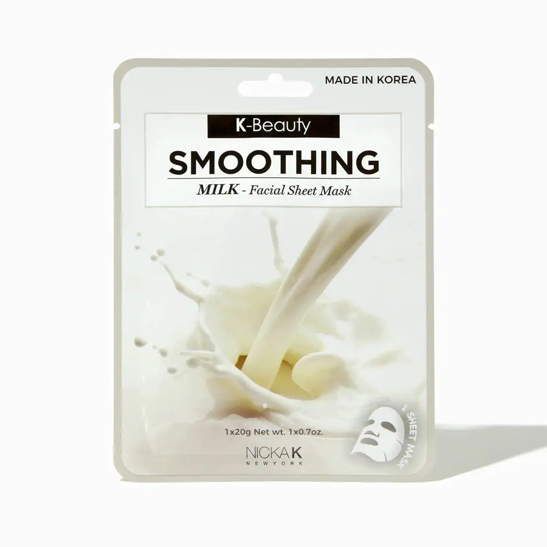 Nicka K Smoothing Milk Facial Sheet Mask - NSM