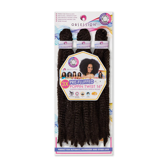 Obsession Bulk  3X Pre-Fluffed Poppin Twist 16