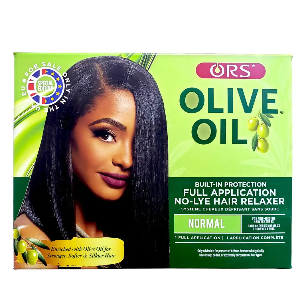 Organic Root Stimulator Olive Oil Built-In Protection No Lye Relaxer Normal