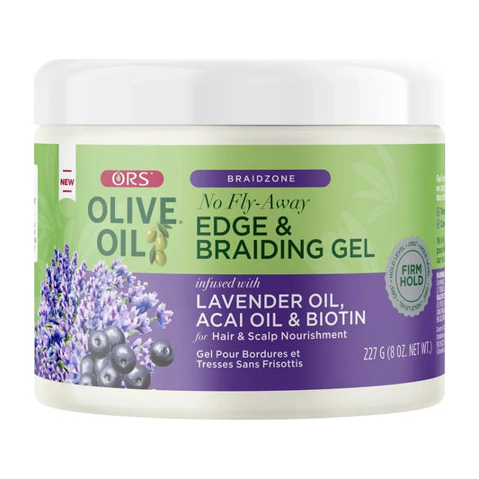 ORS Olive Oil Edge & Braiding Gel 8oz - product detail | CC Hair & Beauty