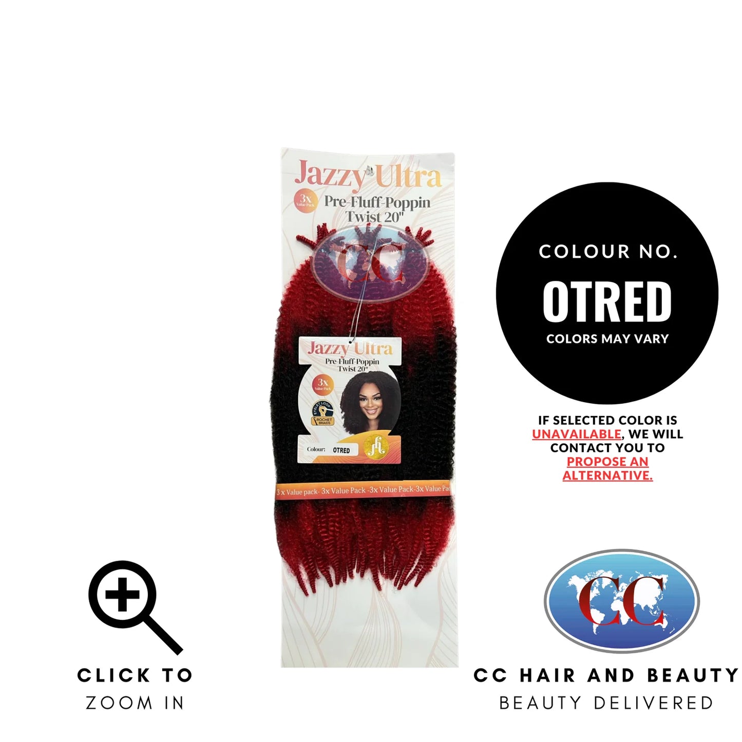 Jazzy Ultra 3x Pre-Fluff Poppin Twist "