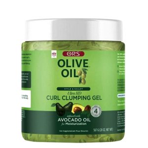 Organic Root Stimulator Olive Oil Ultra Hd Gel Curl Clumping - 20 Oz