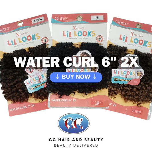 Outre X Pression Lil Looks 2x Water Curl 6"