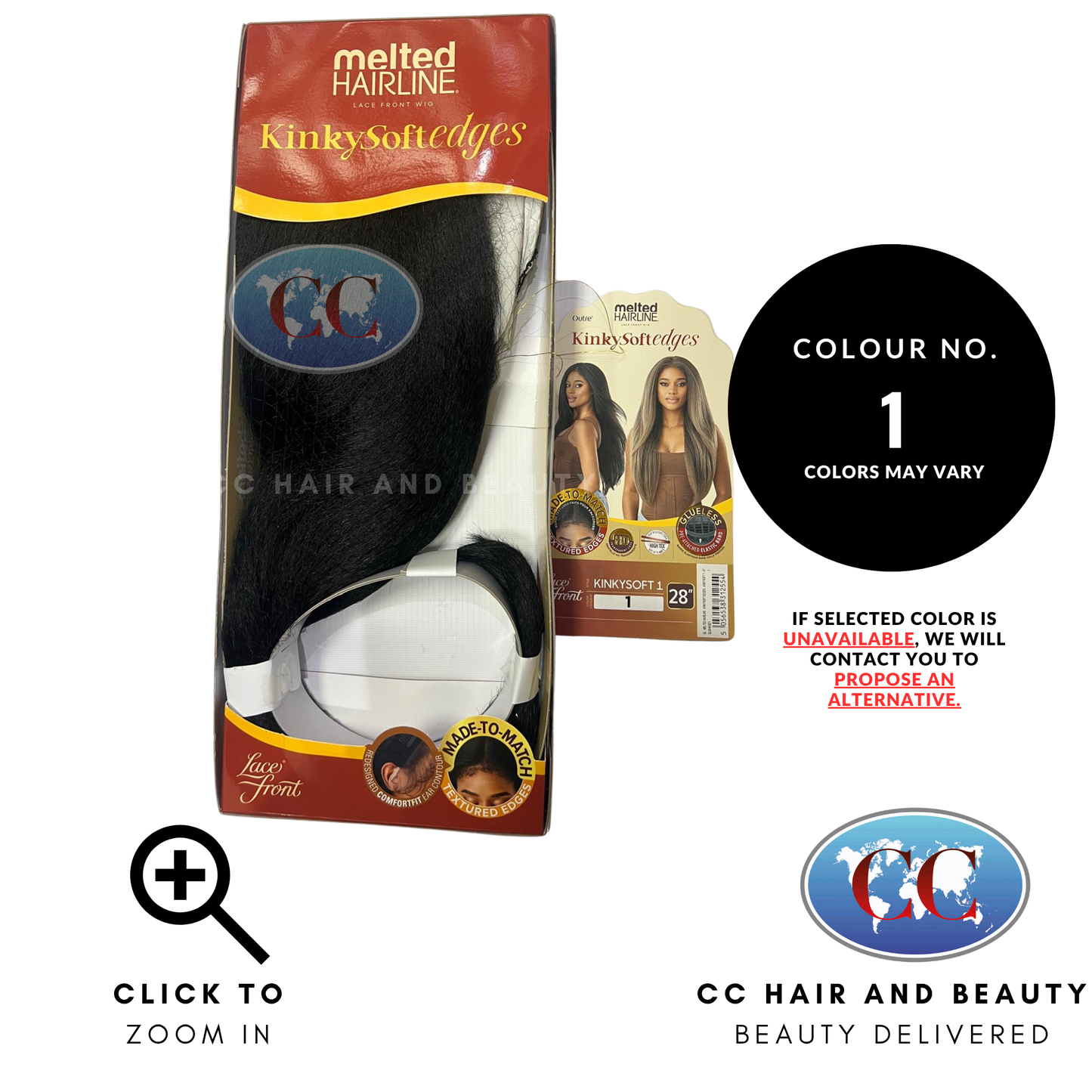 Outre Melted Hairline - KINKYSOFT 1 Length: 28" - 1