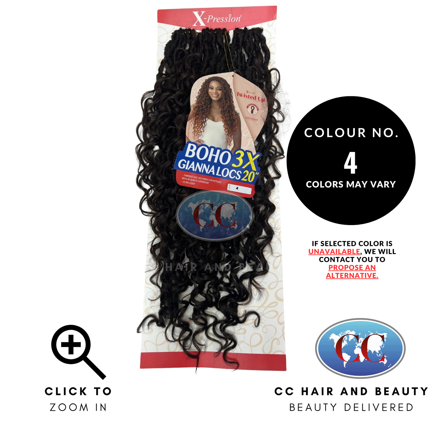 Outre X-Pression Twisted Up - Boho Giana Locs 3x 20"-color-4