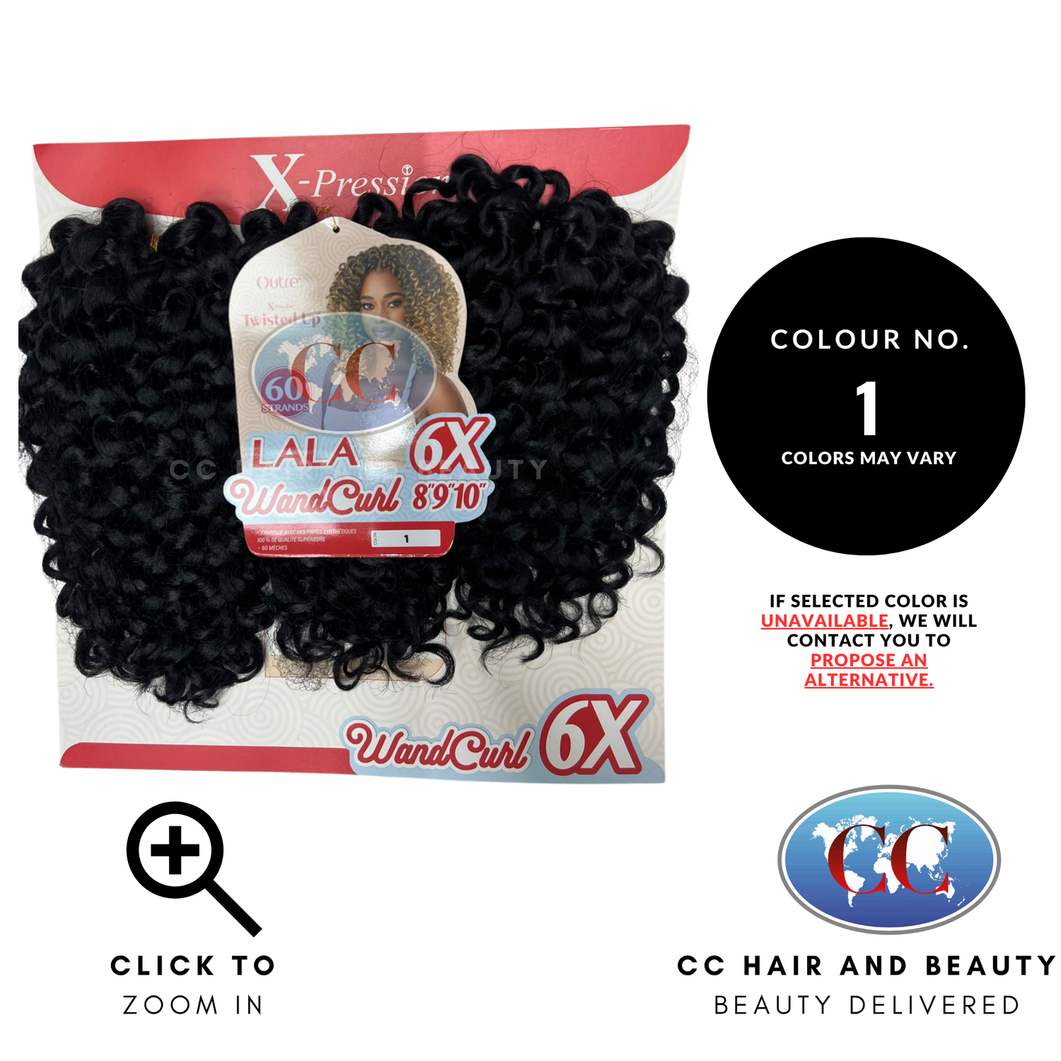 Outre X-Pression Twisted Up - LuLu Wandcurl 6x 8"9"10"-color-1