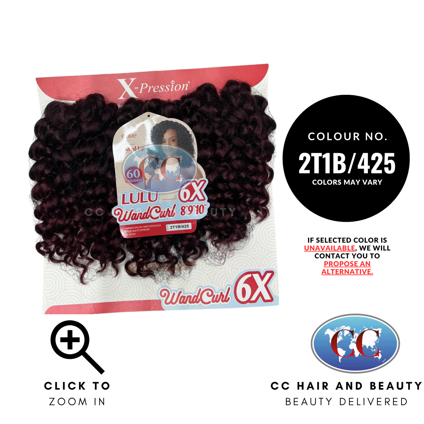 Outre X-Pression Twisted Up - LuLu Wandcurl 6x 8"9"10"-color-2T1B/425