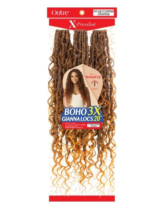 Outre X-Pression Twisted Up - Boho Giana Locs 3x 20"