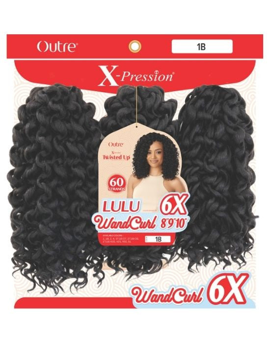 Outre X-Pression Twisted Up - LuLu Wandcurl 6x 8"9"10"