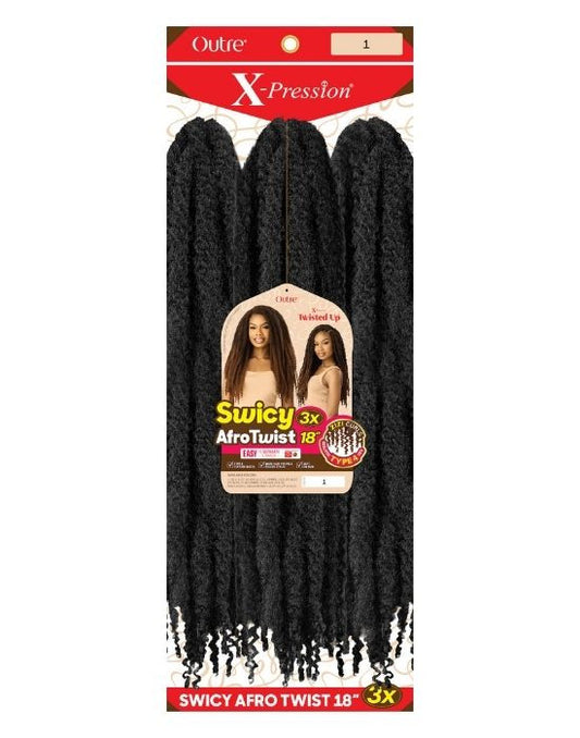 Outre X-Pression Twisted Up - Swicy Afro Twist 3x 18"