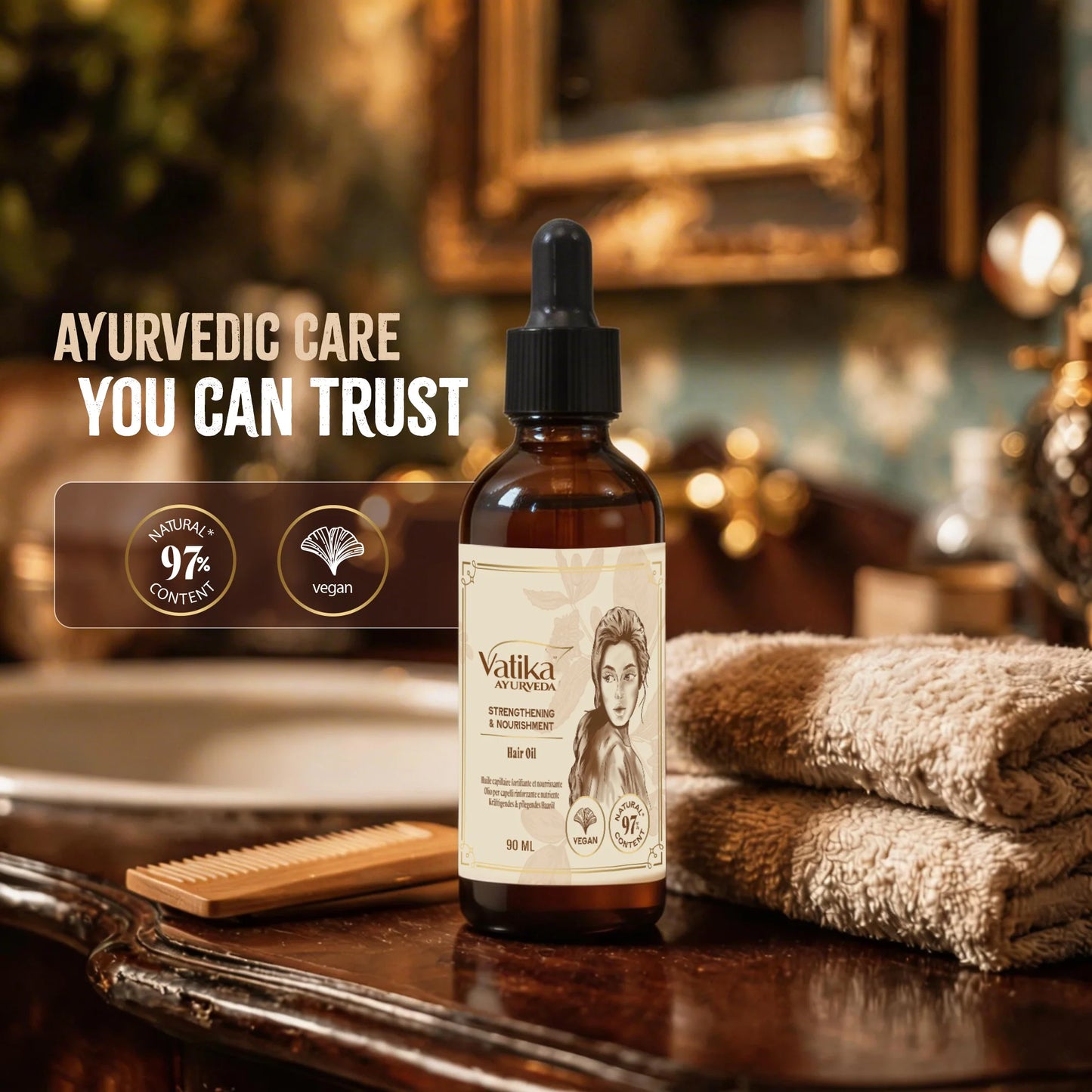 Dabur Vatika Ayurveda Hair Oil - benefits | CC Hair and Beauty Leeds
